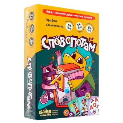 Настольная игра Словопотам Банда Умников УМ724 1